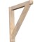 Ekena Millwork Traditional Smooth Arts and Crafts Outlooker, Douglas Fir, 5 1/2"W x 36"D x 36"H OUT06X36X36TRA03SDF - alternate 1